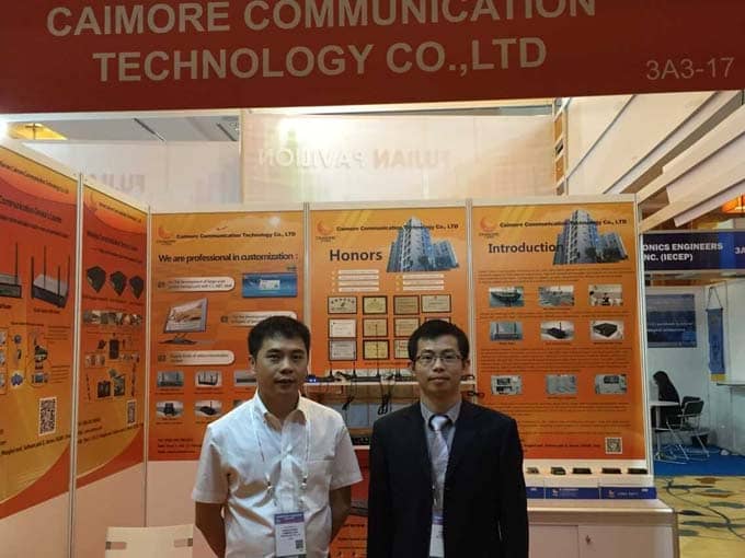 乐发通信亮相新加坡通信展，4G新品备受东南亚各国关注